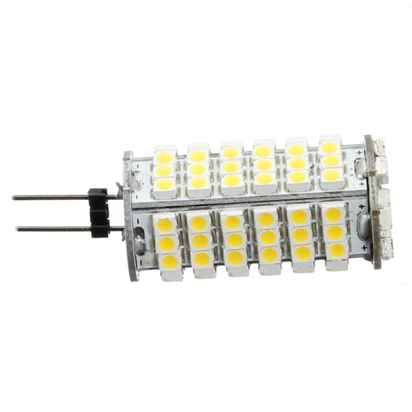 G4 6W Warm White 510LM 102 SMD 3528 LED lights Bulb DC 12V