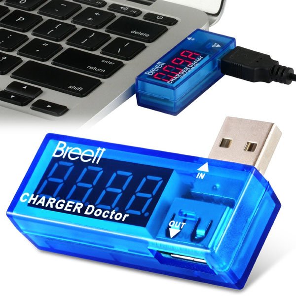 Portable Mini USB Current and Voltage Tester Power Bank Tester