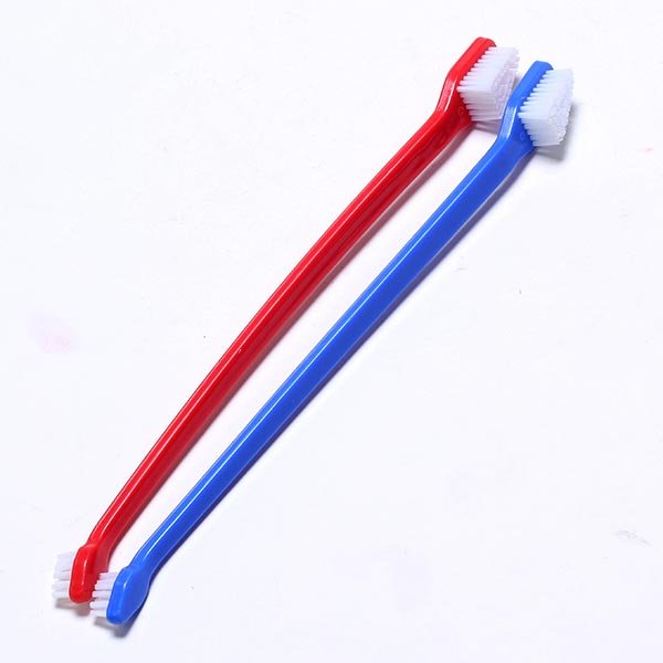 Pet Double End Dental Toothbrush Pet Dog Grooming Toothbrush