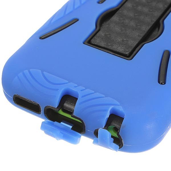 Heavy Duty Kickstand Silicone Rugged Case For iPhone 5C