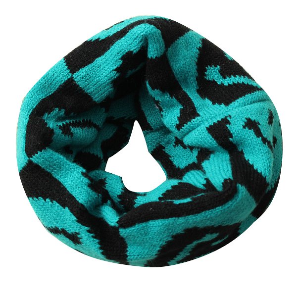 Baby Children Knitted Woolen Scarf Cartoon Smile Face Wrap