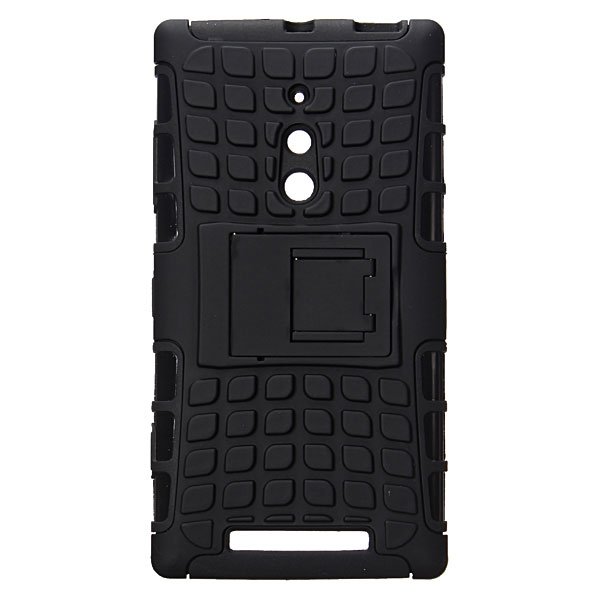 Armor Hybrid Dual Layer Rugged Hard Case For Nokia Lumia 830