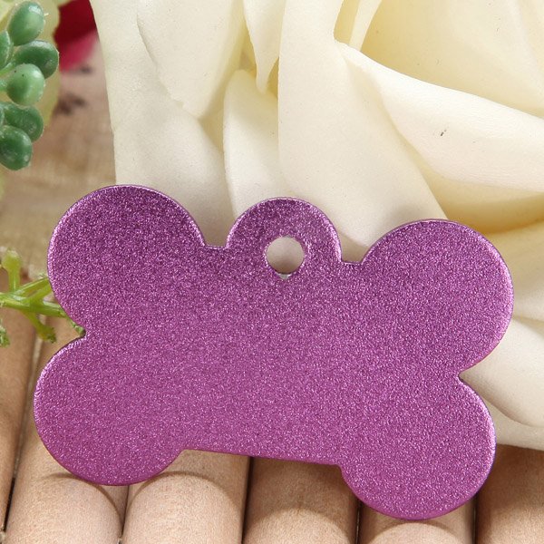 Double Sides Bone Pet ID Tag Custom Dog Personalized
