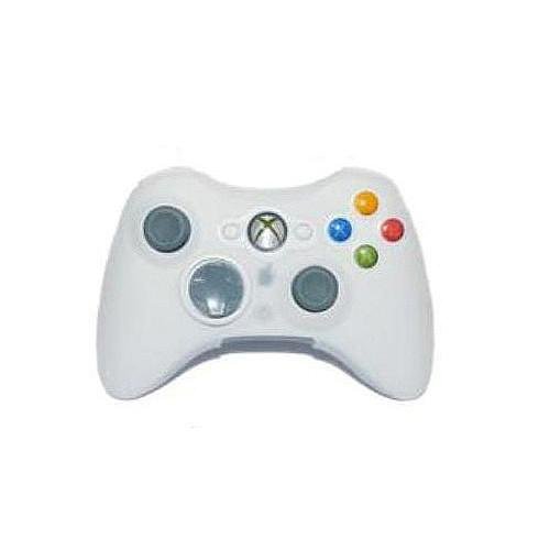 White Silicone Skin Case Cover for XBOX 360 Controller