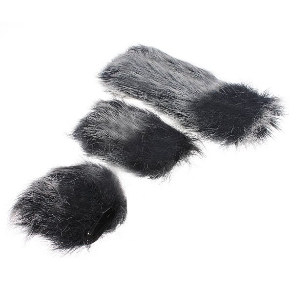Microphone Windshield Fur Wind Muff Windscreen For Camcorder Recorder