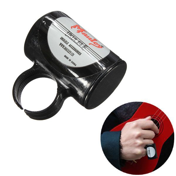 Finger Shot Rhythm Ring Percussion Sand Shaker For Ukulele