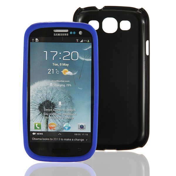 Hybrid Soft Silicone Matte Hard Case For Samsung Galaxy i9300
