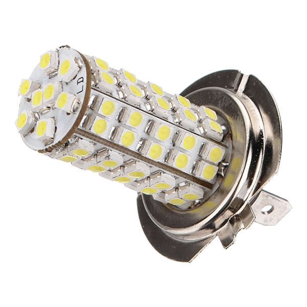 Car H7 68 SMD LED White Headlight Bulbs Light NEW