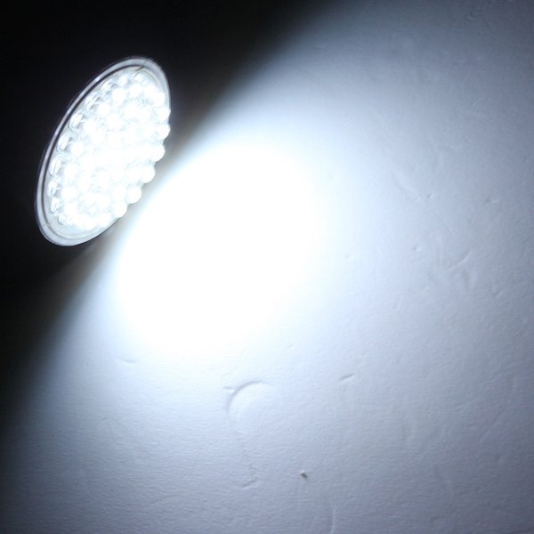 B22 38 LED 2.3W Pure White Spot Home High Power Light Lamp Bulb 220V