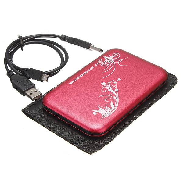 USB 2.0 2.5inch Enclosure Box Slim SATA HDD Hard Disk Case