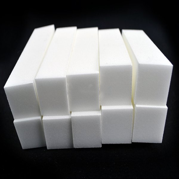 10X White Nail Art Buffer Buffing Sanding Files Block