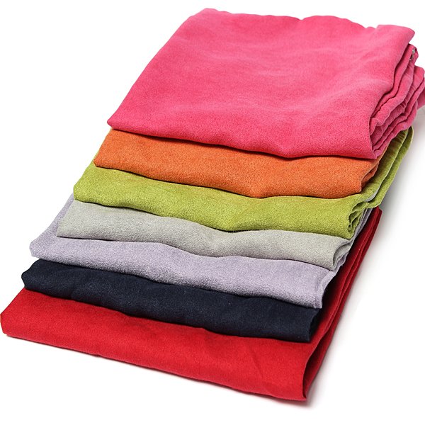 45X45CM Suede Pillow Cases Bed Sofa Cushion Cover 7 Candy Colors