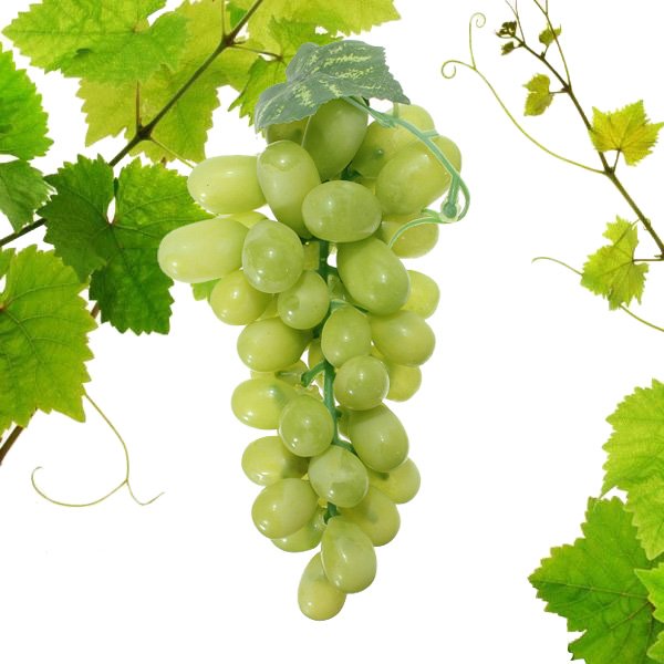 Artificial Grapes Decorative Plastic Fake Fruit