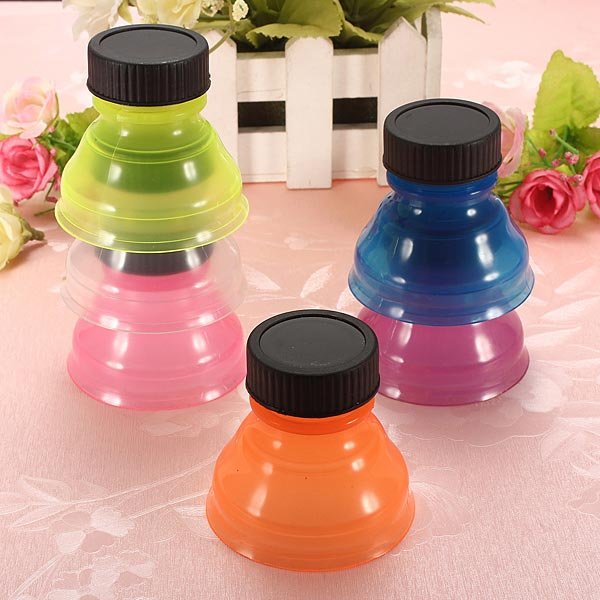 6 Pcs Outdoor Camping Soda Can Bottle Caps