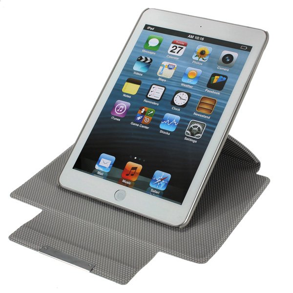 Rotating Smart Auto Wake PU Leather Cover Case Foldable for iPad Mini