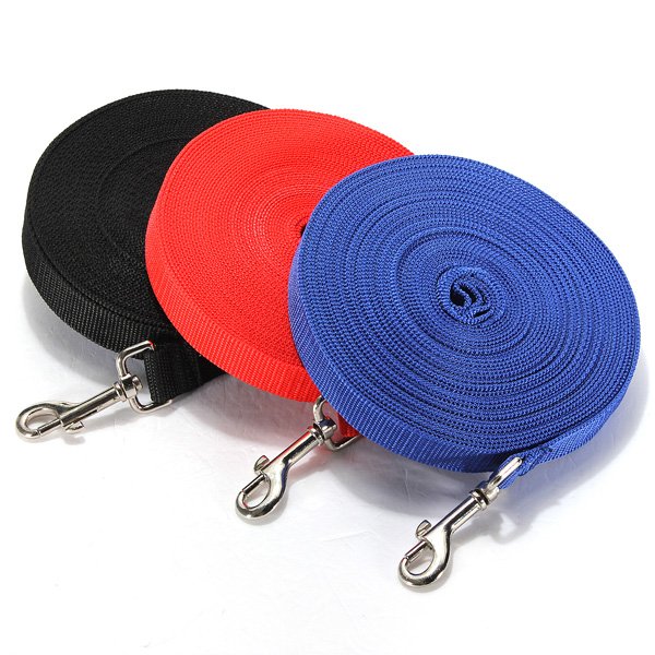 1.5m Pet Dog Cat Pure Color Pet Leash Simple Durable Dog Leash