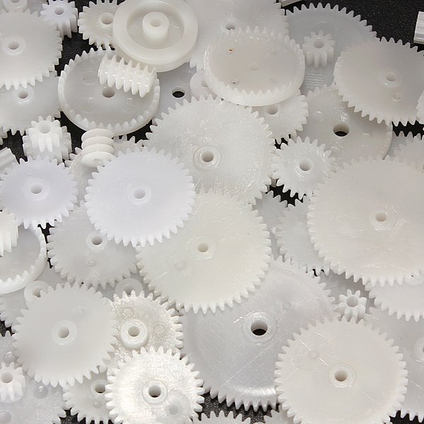 Gear Pack 58 Styles Plastic Gears Module 0.5 DIY Parts