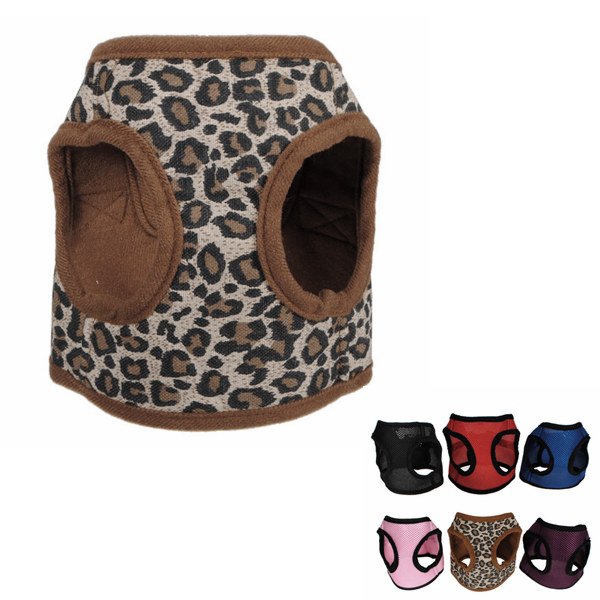 Adjustable Soft Pet Dog Step In Vest Mesh Harness Buckle