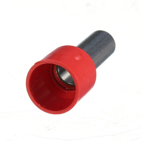 100Pcs AWG 18 Red Wire Copper Crimp Insulated Cord Pin End Terminal