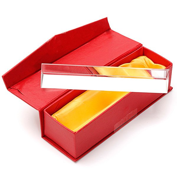 15cm Physics Optical Glass Triple Triangular Prism