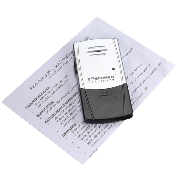 Doberman Wireless Sensor Door Window Safe Entry Burglar Siren Home Security Alarm System
