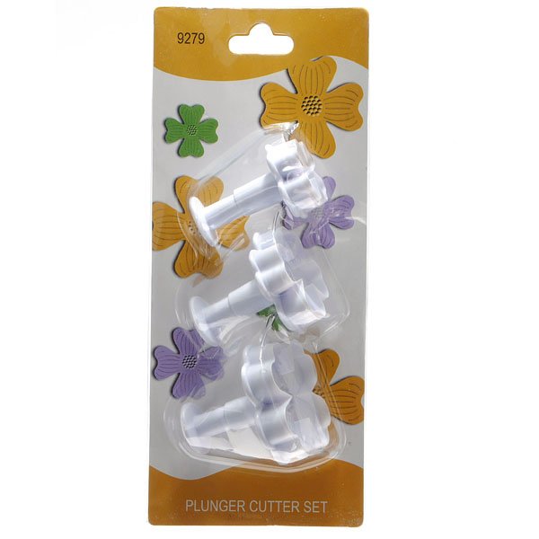 3 Lucky Clover Shaped Cookies Machine Decorating Tools