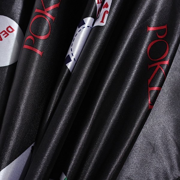 Black Poker Sleeve Barber Salon Hair Cutting Cape Hairdressing Tools