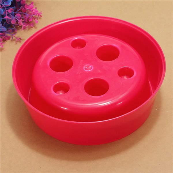 Pet Dog Cat Puppy Anti-Gulping Food Water Eating Bowl Feeder Dish