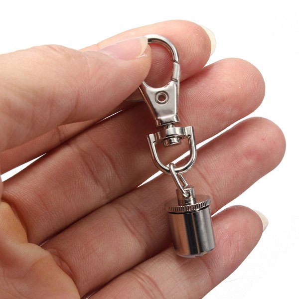 Pet Dog Cat LED Safety Tag Pendants Flashing Mini Blinker Collar