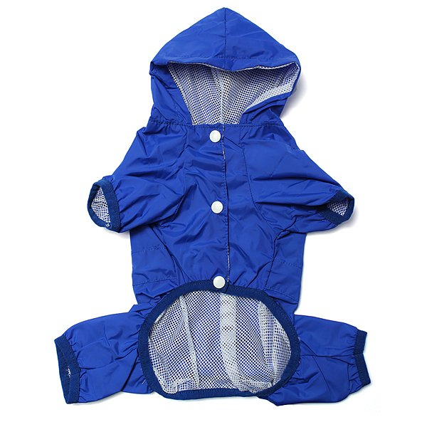 Pet Dog Raincoat Waterproof Dog Jacket Hoody Puppy Apparel