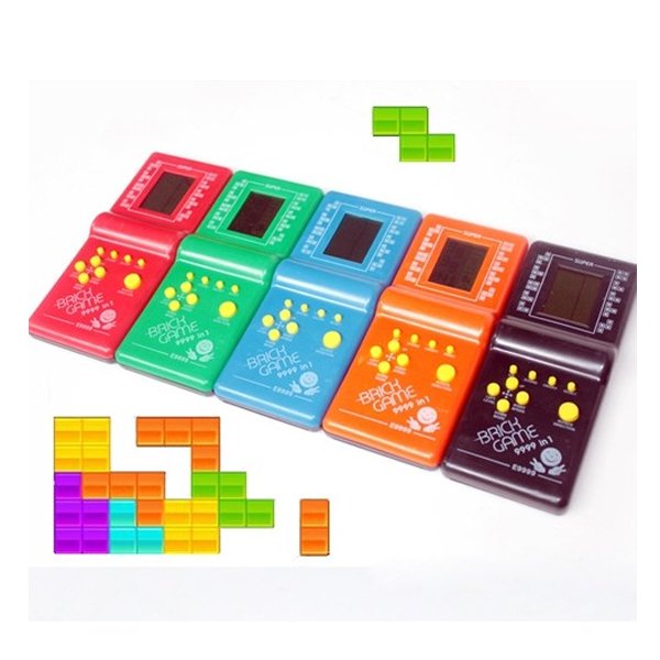 Classic Fun Tetris Hand Held LCD Electronic Brick Game