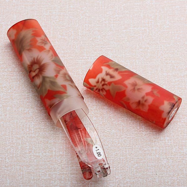 Rimless Reading Glasses With Case Presbyopic Glasses