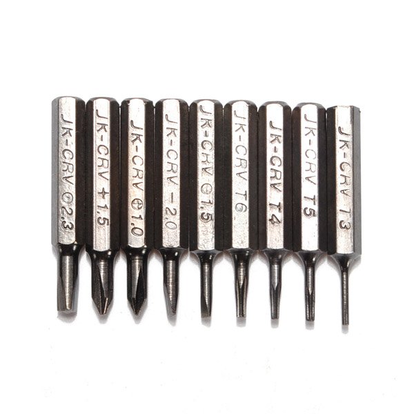 JACKLY 10 in 1 Electric Repair Tools Precision Screwdriver Kit