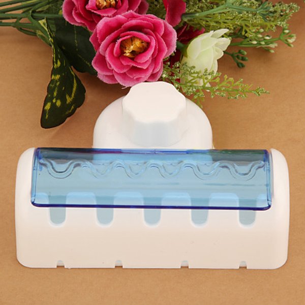 5 Set Home Bathroom Toothbrush SpinBrush Suction Holder