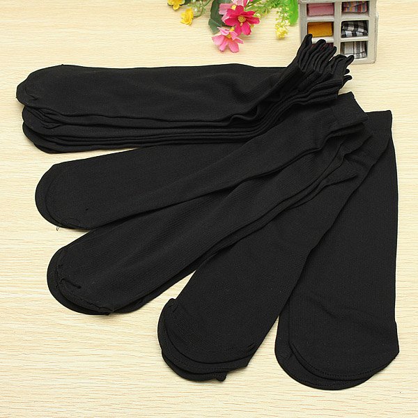 10 Pairs Man Short Bamboo Socks Stockings Middle Socks