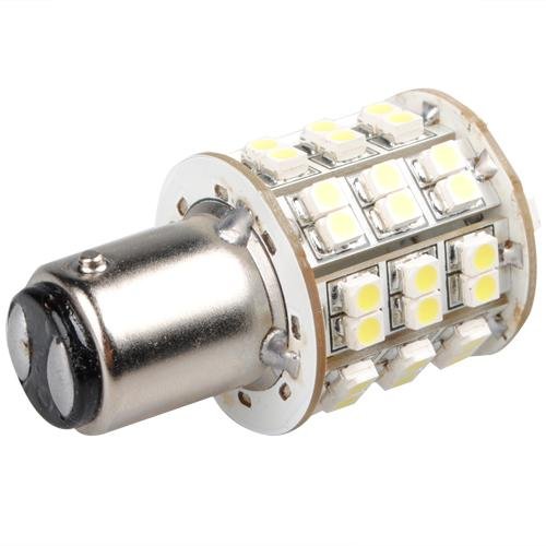 T25 BAY15D 1157 White 60 SMD LED Tail Stop Light Bulb