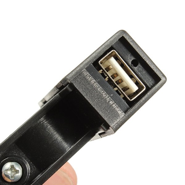 22mm 12V Motorcycle ATV Waterproof USB Power Charger Socket