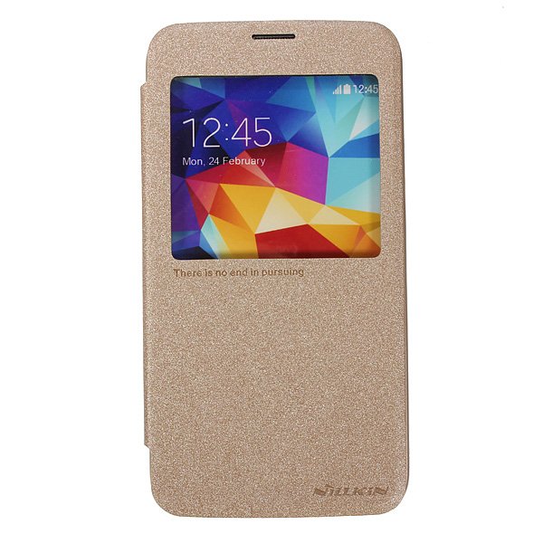 Nillkin Sparkle Window Flip Leather Case For Samsung Galaxy S5 I9600