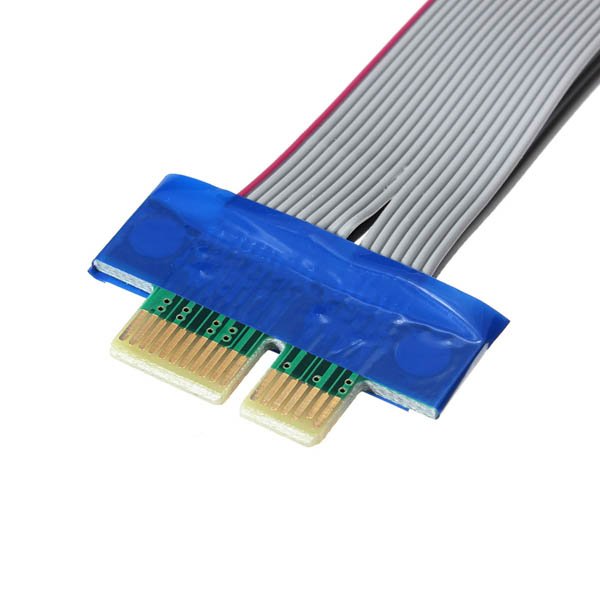 1X To 16X PCI-E Extension Cable Riser Extender Card