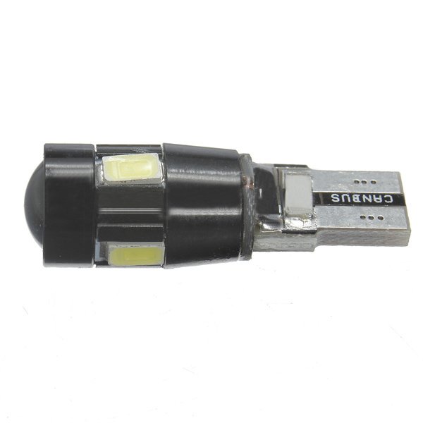 2x T10 W5W Bulb 5630 High Power 6 SMD 6500K LED Light Lamp