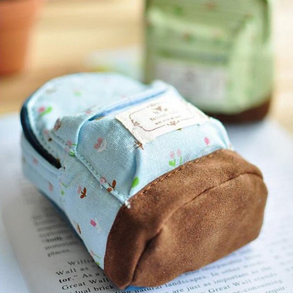 Girl Mini Flower Canvas Coin Card Key Purse Backpack Bag Wallet