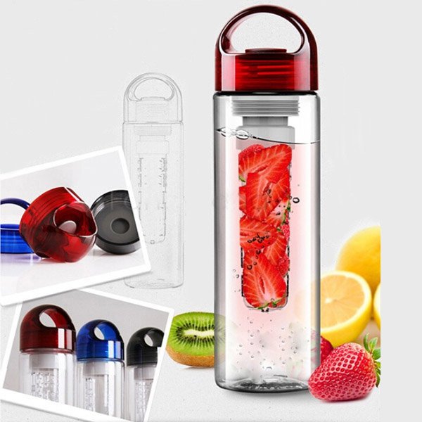 Fruit Infuser Water Bottle Sports Health Lemon Juice Bottle