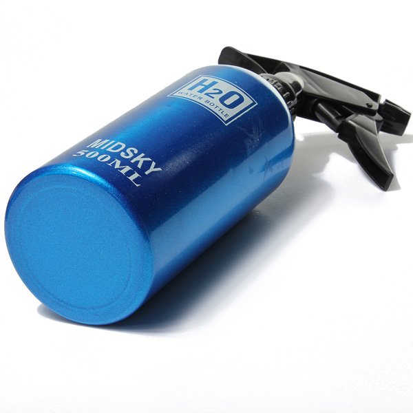 Hair Salon Aluminum Empty Pump Water Spray Hand Pressure Bottle