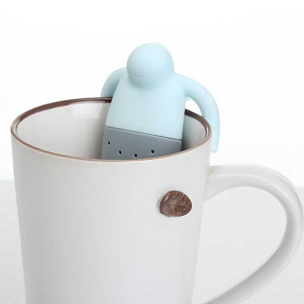 Mr Tea Infuser Silicone Herbal Tea Strainer Filter