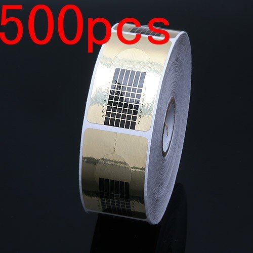 500 Nail Forms Guide Acrylic Nails UA Gel Tip Extension