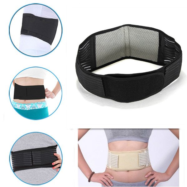 Tourmaline Far Infrared Ray Heat Health Waist Belt Support Strap