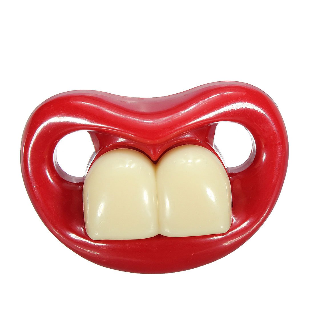 Cute Baby Funny Gagtooth Lip Pacifiers Dummy Teether Nipple