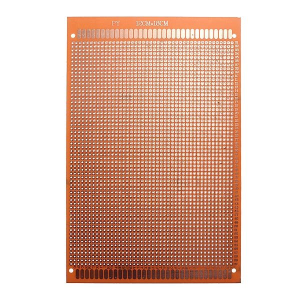 5 Pcs 12 x 18cm PCB Prototyping Printed Circuit Board Breadboard