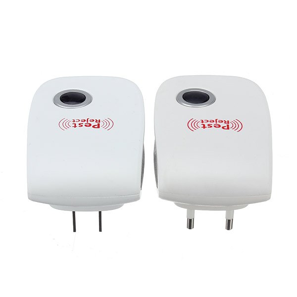 US EU Plug Ultrasonic Anti Mosquito Insect Mouse Pest Repeller