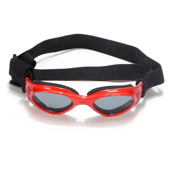 Pet Dog Doggy UV Sunglasses Anti-fog Strap Glasses Small Size